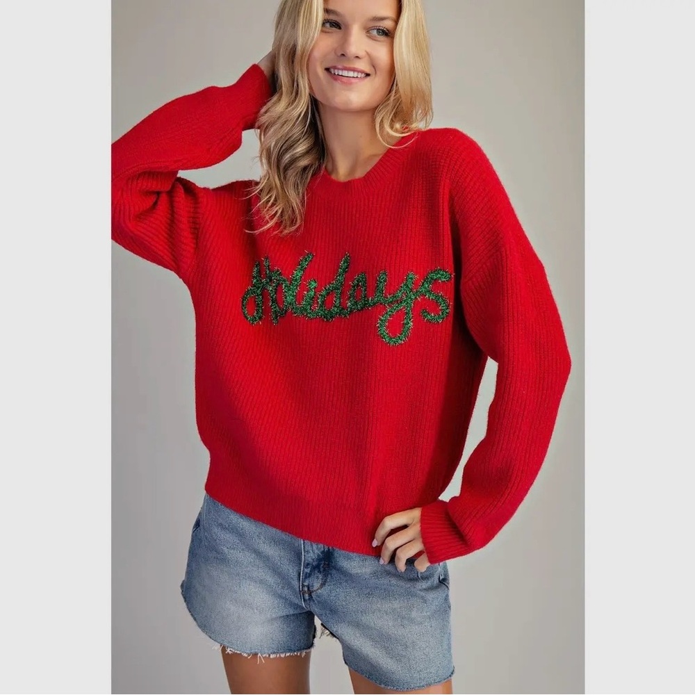 Red Holiday Sweater